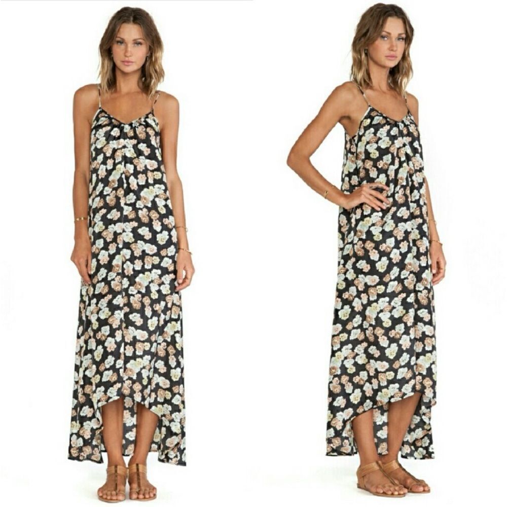 Pink Stitch Resort Maxi Dress in Eden Size 4 Néw No Tags